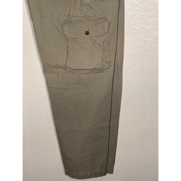 Cabelas Cargo Pants 38x32 Reg 900842 Tan Extra Pockets Outdoors Relaxed Comfort - Picture 7 of 16